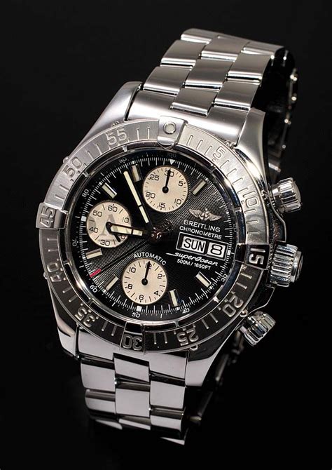 breitling chronograph superocean 500m|Breitling Superocean pre owned.